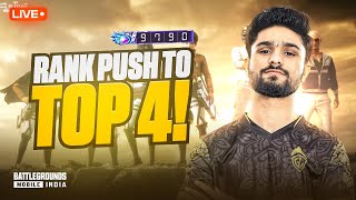 M4 MASTER OR WHAT | CONQUEROR RANK PUSH TO #1 |  BGMI LIVE