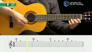 Ex047 - Guitar Method for Young Beginners - Book 1 - Backing Mix