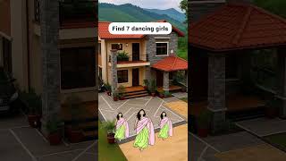 Find 8 dancing girls#shorts #viral #eyetest