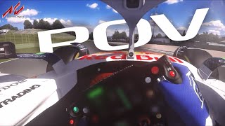 F1 VCARB02 Imola Track Test POV | Assetto Corsa