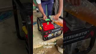 Mitsumoto petrol engine 7.0 hp #petrol_engine #waterpump #aggriculture #waterpumpmachine