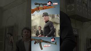 "Priest vs Nazi Sniper⁉️ who wins⁉️" - WWII Guns #ww2 #war #shorts #viral #EscapetoAthena