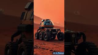 🚀 Off-World Martian Rover | AI-Generated Future Mars Exploration! 🌌