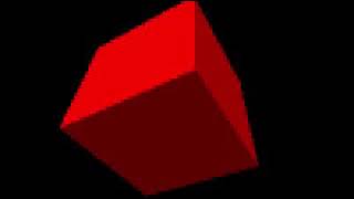 simple cube rendering (raycasting)