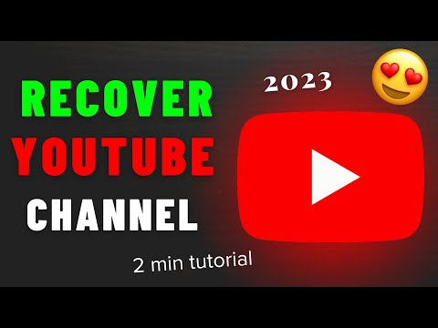 How to Recover Deleted YouTube Channel | Recover Permanently Deleted Youtube Channel | 100% Working