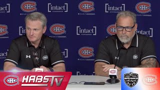Martin Lapointe and Nick Bobrov on the 2025 NHL Draft | LIVE PRESS CONFERENCE