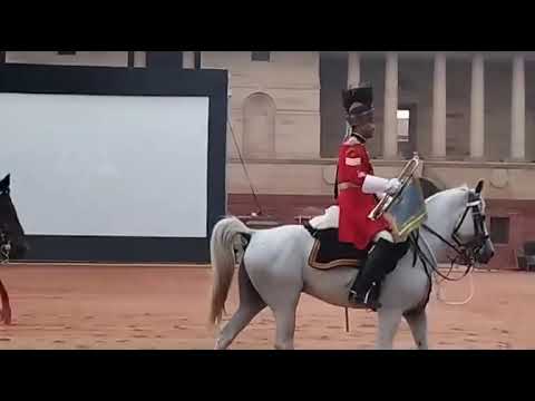 Rastrapati bhawan Horse programming show😱#programming #show
