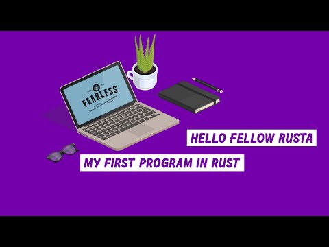First program in Rust - Hello Fellow
