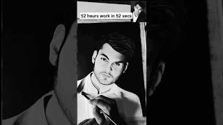 52 hours of work in 52 secs #shorts #youtubeshorts #art #drawing