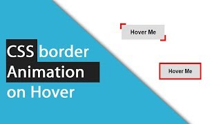 CSS Border Animation on Hover | csPoint website designing tutorials