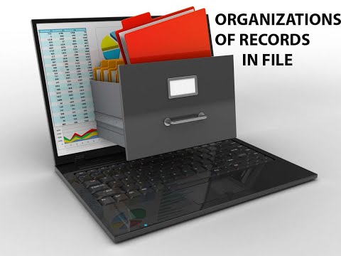 Organization of Records in File