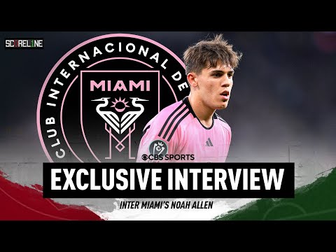 Noah Allen speaks on Inter Miami's win vs Charlotte, playing with Messi + Suarez, & his time in MLS!