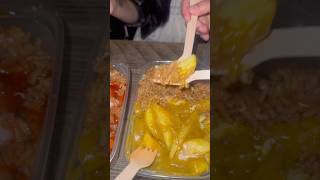 Trying Chinese takeaway in London #takeout #britishfood #chinesefood