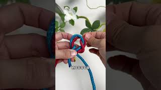 适用于粗、滑、硬的绳子，学会不后悔，肯定能用的到 #实用绳结 #绳结技巧 #小技巧大作用