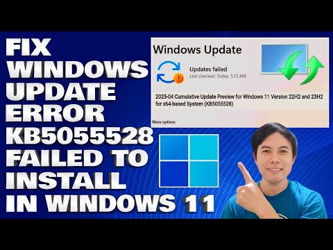 How To Fix Windows Update Error KB5055528 Failed To Install in Windows 11