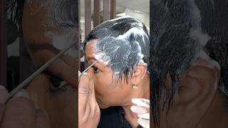 How I mold my thin pixie cut #thinhairgirly #bestfoamwrap