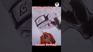 Kakashi hatake birthday.#shorts#ytshorts #youtubeshorts #shortvideo #art #anime #openart