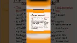 types of innovation #bbaclasses #business #commerce #shorts