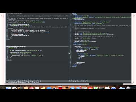 Ionic framework App Ruby on Rails API integration Tutorial
