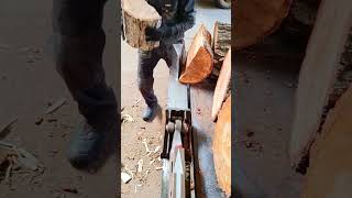 Firewood Splitter #Woodworking #Shorts #Woodcutting #Firewood #Processing