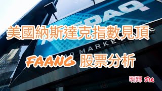 [美國納斯達克指數見頂] [FAANG 股票分析] 明輝 Sir