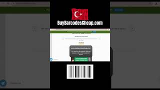 WHERE TO BUY UPC EAN CODES IN TURKEY- #buyupc #buyeancodes #turkey #shorts #amazontürkiye