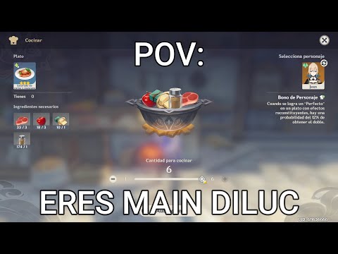 POV: YOU ARE MAIN DILUC