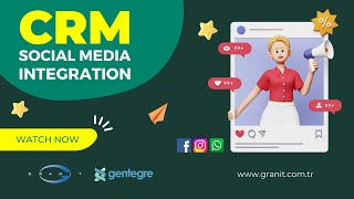 GENTEGRE CRM Social Media Integration