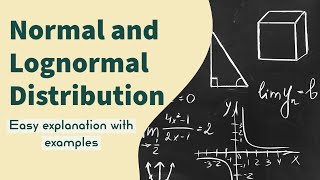 Normal and Lognormal Distribution | Detailed explanation with example |  MBA | CA | CFA | FRM RBei