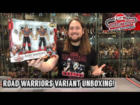 The Road Warriors Variant Unsanctioned Classic Superstars Unboxing & Review! Ringside Exclusive!