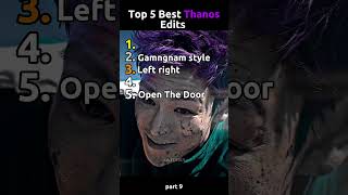 Top 5 Best Thanos Edits (Part 9) | Squid Game #squidgame2 #thanos #squidgame