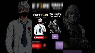 Free fire💪 vs call of duty #shorts #lwsayanyt #garena #ff fact #ff shorts