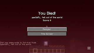 MINECRAFT DEATH MESSAGE SONG (made by gam3sPL_)