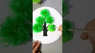 tree drawing #craft #quickviral #trending #youtube #shorts #ytshorts #funny