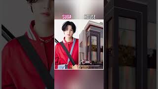 BTS members houses#kpopedit #jk #jimin #rm #suga #jhope #jin #btsv #kpopidol #viral #subscribe
