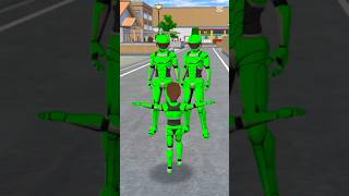 All Robot Playing with funny Game 🤣😄 #sakuraschoolsimulator #youtubeshorts #viralshort #trending