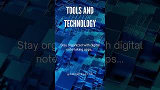 Stay organized with digital note-taking apps #shorts #productivitytips
