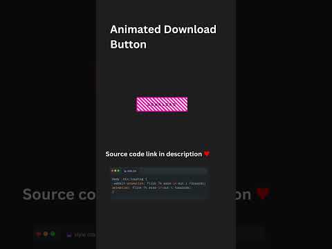 Animated Download Button#learnhtml5andcss3