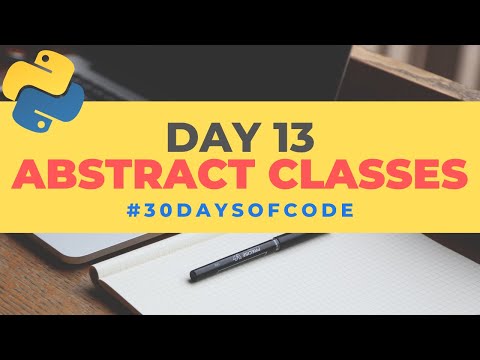 Abstract Classes | 30 Days of Code in Python | Day 13