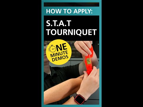 How to Apply the S.T.A.T Tourniquet | One Minute Demos | YouTube Shorts