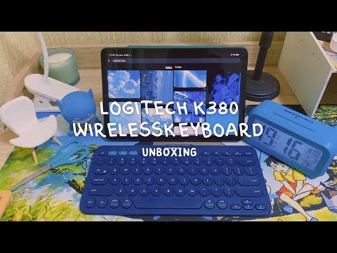 Logitech K380 Wireless Keyboard | UNBOXING | Aesthetic | Chill