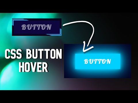CSS Button Hover Effect | Neon Light Animation
