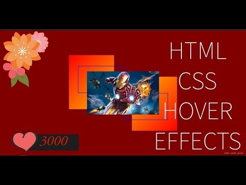 #helloworldpower HTML, CSS HOVER EFFECT