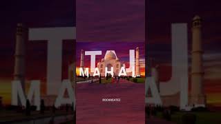 Taj mahal Text Design shorts | #tajmahal #india #textdesign #illustration #worldwonders #typography