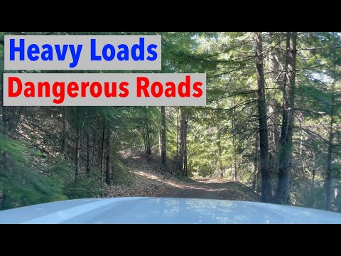 How To Haul Heavy Loads Down Treacherous Roads Without Dying