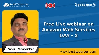 Free Live webinar on AWS | Amazon Web Services | DAY - 3