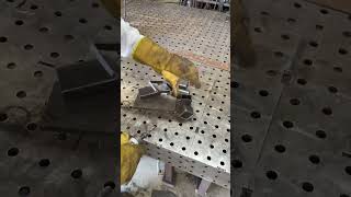 DIY welding project for your home office #diyprojects #diyhomedecor #diy #welding #welder