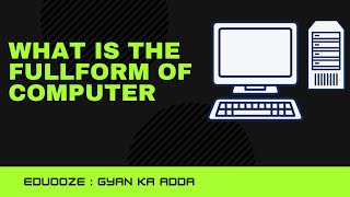 what is the full form of computer|| types of computer || In Hindi me #ytshort #youtube #computer