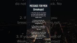 She Broke You Up. What you can do? #maleadvice #tipsformen