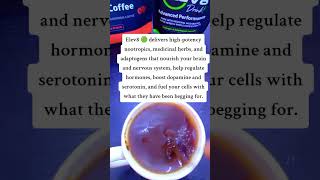 Elev8Coffee boosts mental clarity, elevates mood, balances hormones, improves cellular regeneration